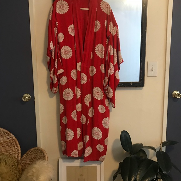 Vintage rare silk kimono - Picture 4 of 5